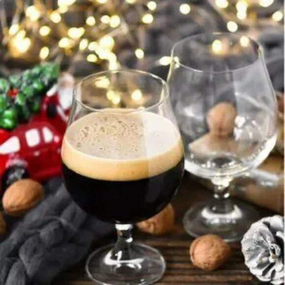 Hotel Collection Stemmed Beer Glasses, Set of 4, (come in new with box) - Picture 3 of 3